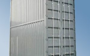 Container for flydeler