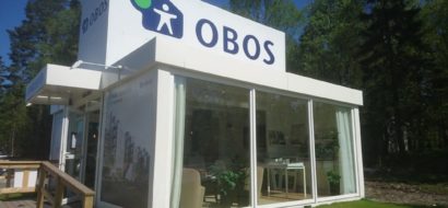 Levering av visnings-bygg til OBOS