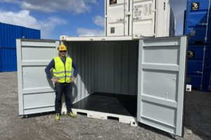 8 ft. shipping container